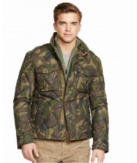 Áo Jacket Polo Ralph Lauren Nam Camouflage Quân Đội