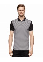 Áo Phông Nam Calvin Klein Feeder-Stripe Polo Xách Tay