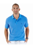 Áo Thun Nautica Nam Sunwashed Polo Xanh Hàng Hiệu