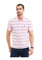 Áo Polo Nam Nautica Striped Hồng Kẻ Ngang Hàng Hiệu