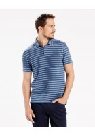 Áo Thun Nam Levis Sunset Polo Xanh Sọc Ngang Tay Ngắn