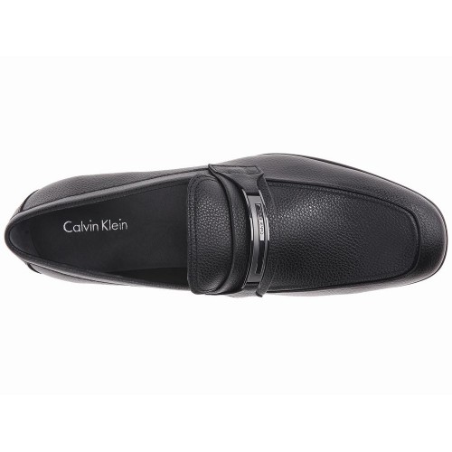 Giày Lười Nam Calvin Klein Vick Da Đen Công Sở