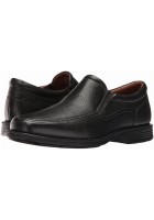 Giày Da Nam Rockport Real Capital Đen Slip-On Cao Cấp