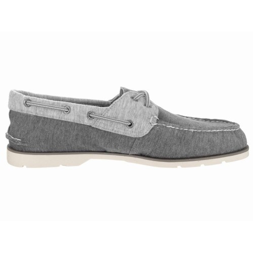 Giày Vải Nam Sperry Top-Sider Leeward X-Lace Xám Hàng Hiệu