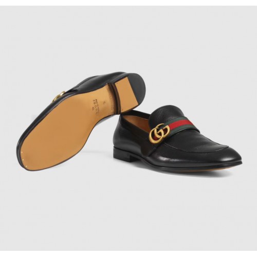 Giày Lười Nam Gucci Logo GG Nổi Bật Đẹp Êm Ái