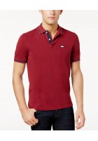 Áo Thun Tommy Hilfiger Đỏ Đô Dáng Slim Fit Chính Hãng