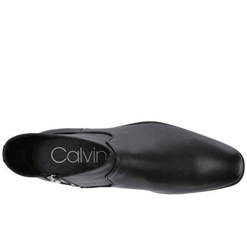 Giày Boot Da Nam Calvin Klein Llewin Có Khóa Kéo