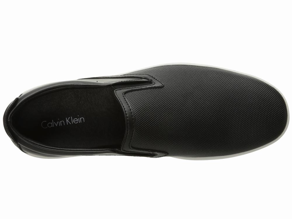 giày da Calvin Klein Wilbert màu đen
