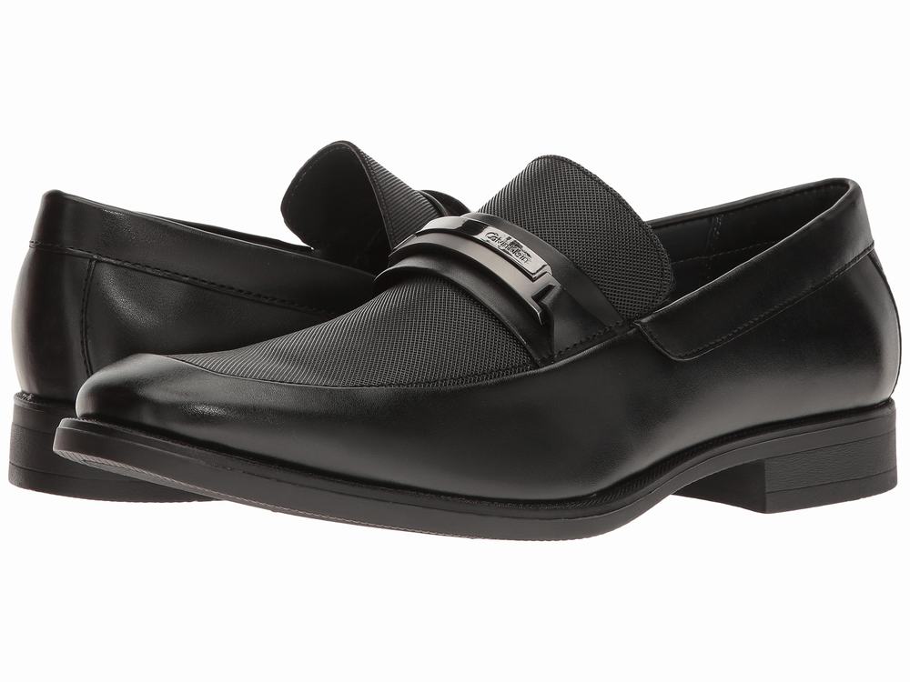 giày tây nam Calvin Klein Ernest da đen hàng hiệu