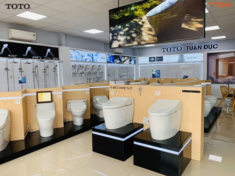 Cửa hàng đại lý thiết bị vệ sinh TOTO tại Cà Mau chính hãng