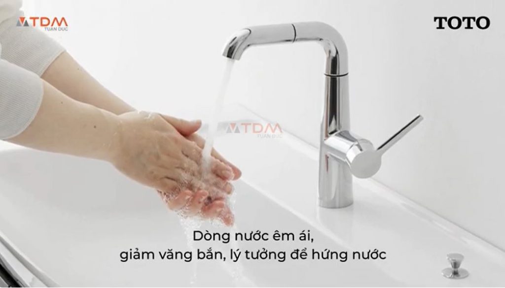 Vòi lavabo dây rút TOTO TLS073J0V – Mới ra mắt 2025